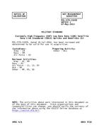 MIL MIL-STD-1582D Notice 2 – Validation 1 MIL MIL-STD-1582D Notice 2 - Validation 1