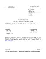 MIL MIL-STD-1820 Notice 5 – Cancellation MIL MIL-STD-1820 Notice 5 - Cancellation