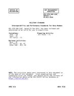 MIL MIL-STD-188/110C Notice 1 - Validation