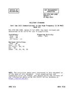 MIL MIL-STD-188/148B Notice 2 - Validation