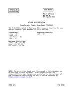 MIL MIL-T-27/153A Notice 4 – Validation MIL MIL-T-27/153A Notice 4 - Validation