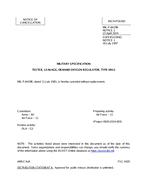 MIL MIL-T-8429B Notice 2 – Cancellation MIL MIL-T-8429B Notice 2 - Cancellation