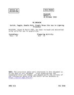 MIL MS16569E Notice 4 - Validation