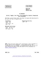 MIL MS27724E Notice 1 – Validation MIL MS27724E Notice 1 - Validation