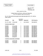 MIL MS3108D Notice 2 - Cancellation