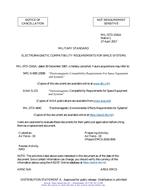 MIL MIL-STD-1541A Notice 1 - Cancellation