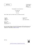 MIL MIL-PRF-1/864F Notice 1 - Cancellation