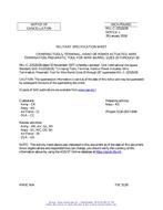 MIL MIL-C-22520/28 Notice 1 - Cancellation