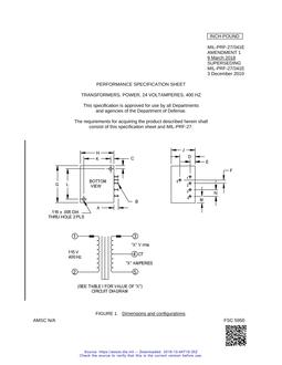 MIL MIL-PRF-27/341E Amendment 1 MIL MIL-PRF-27/341E Amendment 1