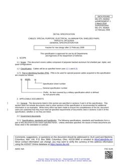 MIL MIL-DTL-49285A Amendment 1 MIL MIL-DTL-49285A Amendment 1