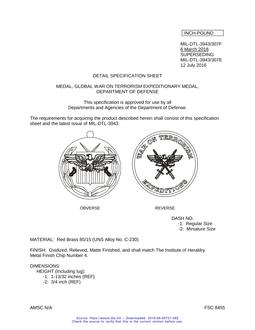 MIL MIL-DTL-3943/307F MIL MIL-DTL-3943/307F