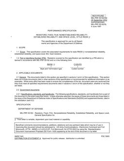 MIL MIL-PRF-55182/5N MIL MIL-PRF-55182/5N