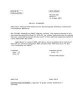 MIL MIL-STD-285 Notice 1 - Cancellation