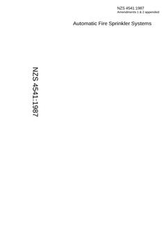 NZS 4541:1987 NZS 4541:1987