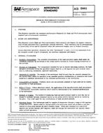 SAE AS8001 SAE AS8001