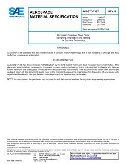 SAE AMSSTD753B SAE AMSSTD753B