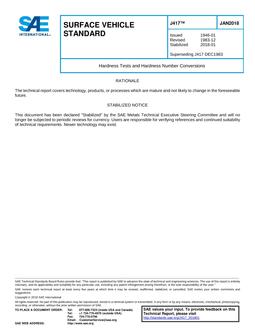 SAE J417 SAE J417