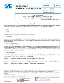 SAE AMS5029E SAE AMS5029E
