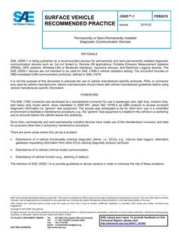 SAE J3005-1 SAE J3005-1