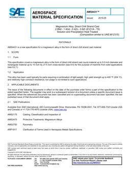 SAE AMS4431 SAE AMS4431