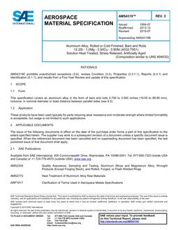 SAE AMS4319C SAE AMS4319C