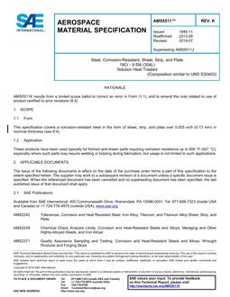 SAE AMS5511K SAE AMS5511K