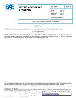 SAE MA1696B SAE MA1696B