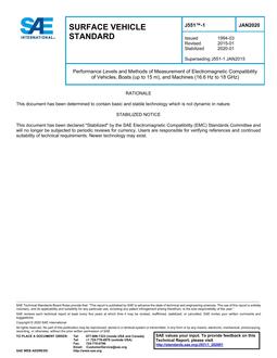 SAE J551/1 SAE J551/1