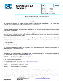 SAE J192_202001 SAE J192_202001