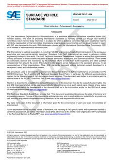 SAE ISO/SAE21434.D1 SAE ISO/SAE21434.D1