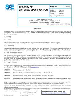 SAE AMS6325L SAE AMS6325L