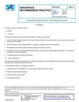 SAE ARP1328D SAE ARP1328D