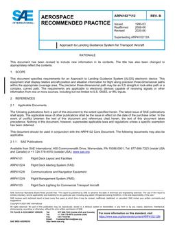 SAE ARP4102/12B SAE ARP4102/12B