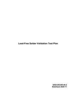 SAE USCAR40-2 SAE USCAR40-2