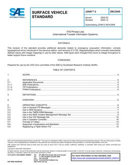 SAE J2540/2 SAE J2540/2