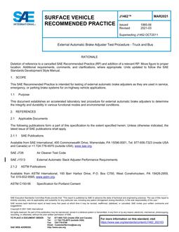 SAE J1462 SAE J1462