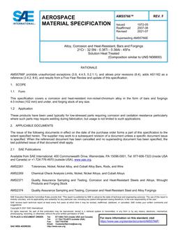 SAE AMS5766F SAE AMS5766F