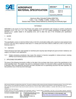 SAE AMS4366A SAE AMS4366A