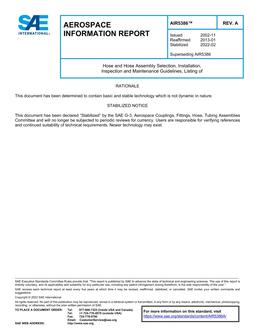 SAE AIR5386A SAE AIR5386A