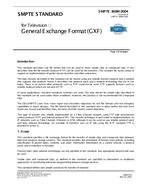 SMPTE 360M-2004 SMPTE 360M-2004