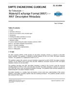 SMPTE EG 42-2004 SMPTE EG 42-2004