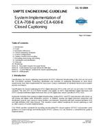 SMPTE EG 43-2004 SMPTE EG 43-2004