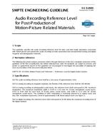 SMPTE EG 9 SMPTE EG 9