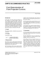 SMPTE RP 94 SMPTE RP 94