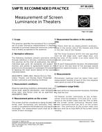 SMPTE RP 98 SMPTE RP 98