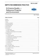SMPTE RP 431-2-2007 SMPTE RP 431-2-2007