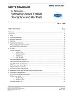 SMPTE 2016-1-2007 SMPTE 2016-1-2007