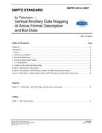 SMPTE 2016-3-2007 SMPTE 2016-3-2007