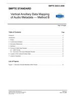 SMPTE 2020-3-2008 SMPTE 2020-3-2008