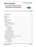 SMPTE 2016-1 SMPTE 2016-1